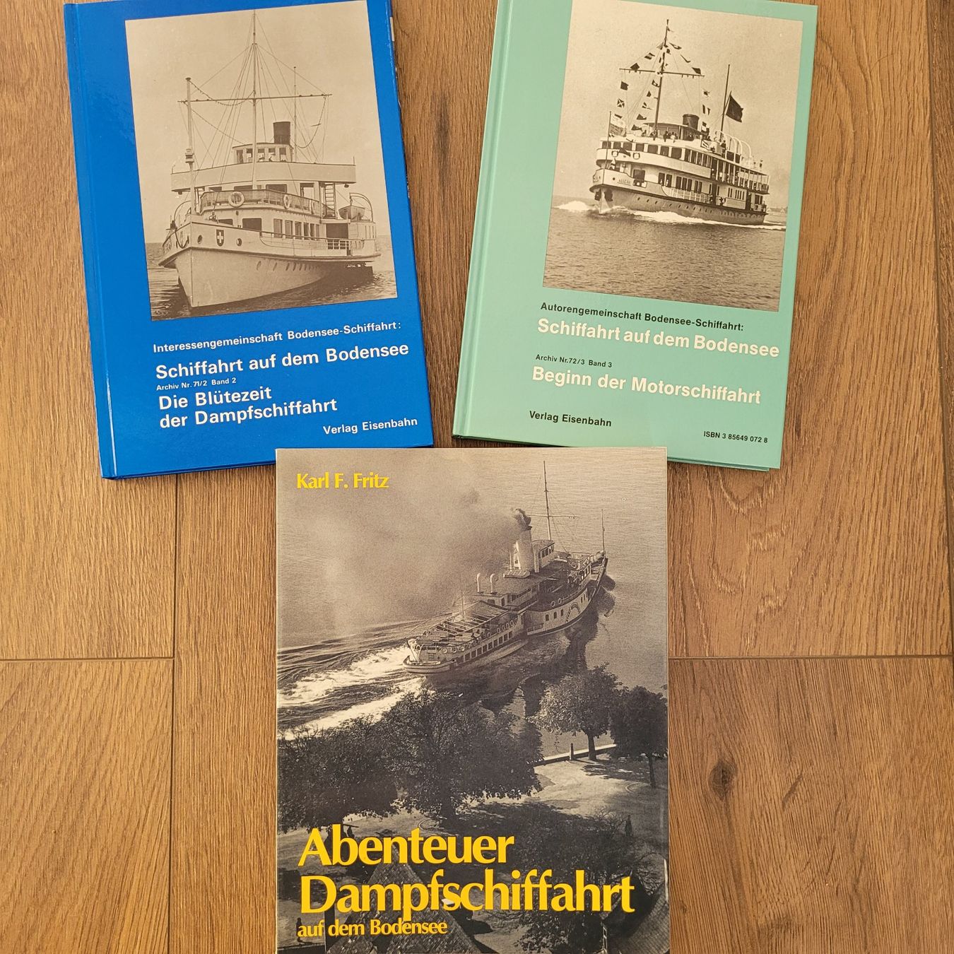 Libri: Konvolut 16 Dampfschiffbücher (Gebunden oder Paperback) – Usato da Würenlos venduto da Felisha 1