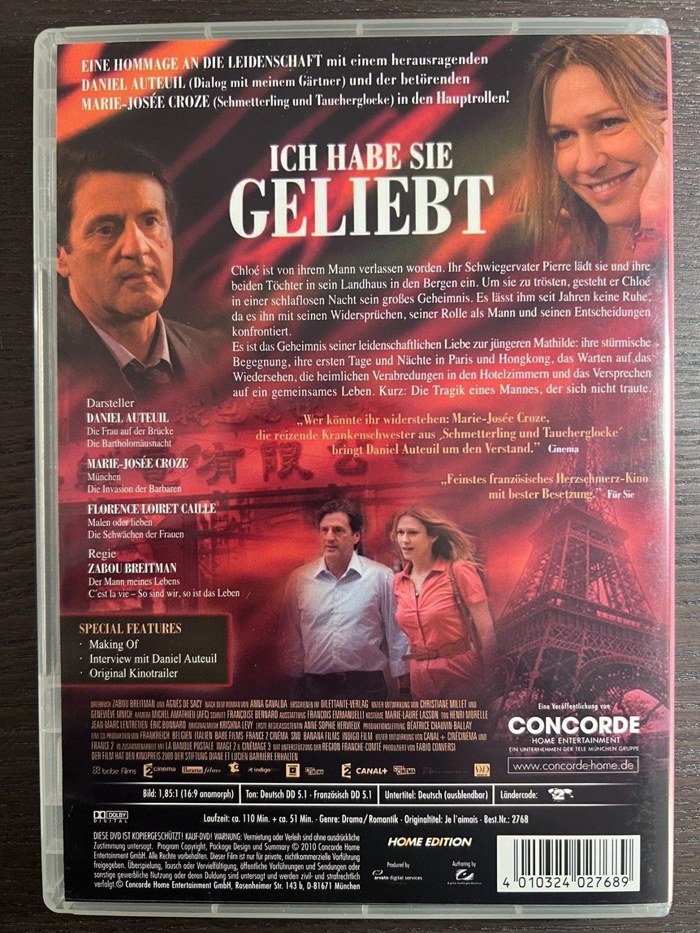 Tutti i DVDs: Ich habe sie geliebt – Usato da Zürich venduto da FilmFreunde 1
