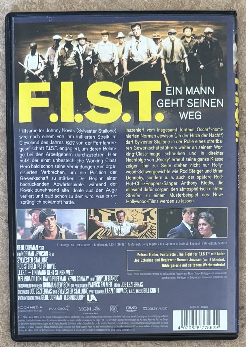Alle DVDs: F.I.S.T EIN MANN GEHT SEINEN WEG – Neu (gemäss Beschreibung) aus Dietikon von AndreaSch01 1