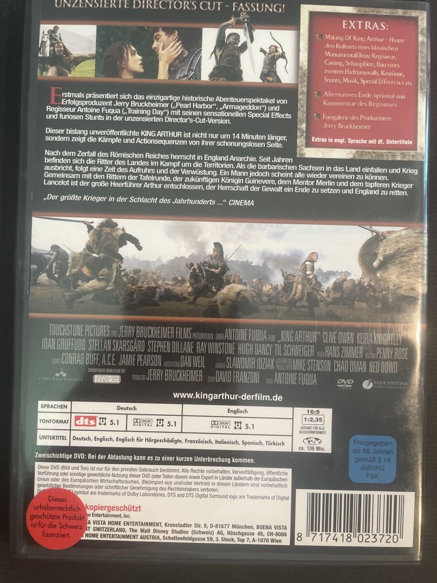 Tutti i DVDs: King Arthur, Barbaren und Ritter – Usato da Winterthur venduto da machmaschine 1