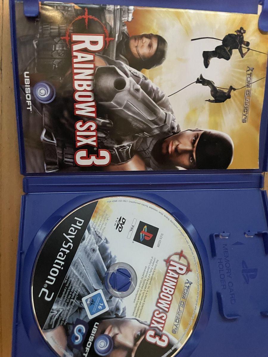 Spiele: Rainbow Six 3 - PS2 - Jeu en parfait état, complet ! – Gebraucht aus Corin-de-la-Crête von Iggyjones