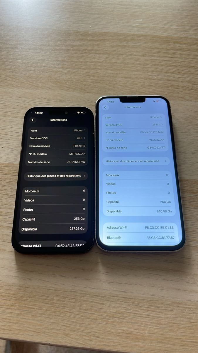 Apple Telefoni cellulari / Smartphones: IPhone 15 256gb/ iPhone 13 Pro Max 256gb – Usato da Biel/Bienne venduto da ham_wf9n 2