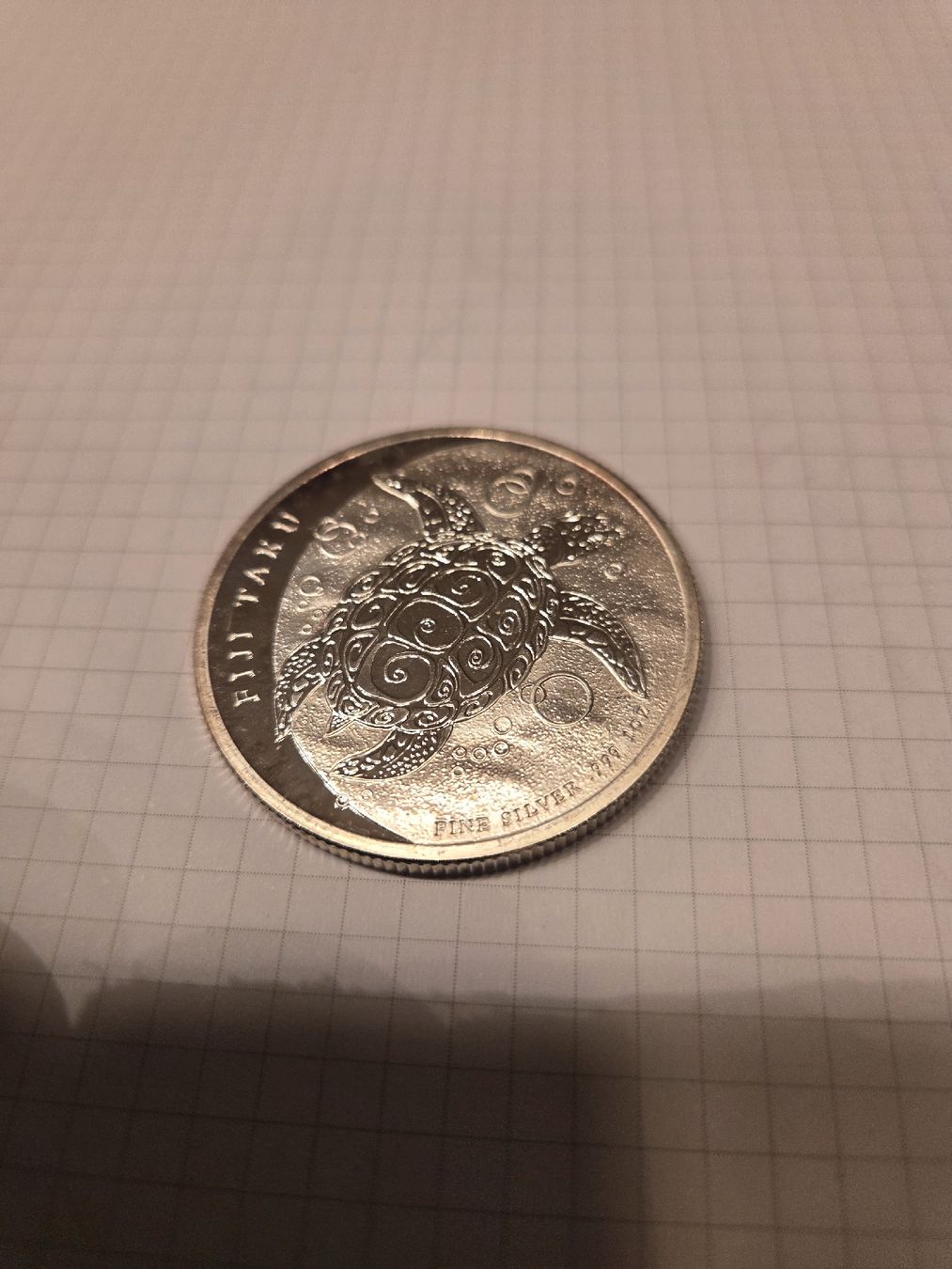 Alle Münzen: Fidschi Taku Silbermuenze 2012 - 1 Oz Fine Silver – Gebraucht aus Kägiswil von pro_hm55