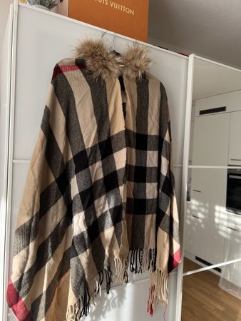 Kaschmir Schal mit Kapuze