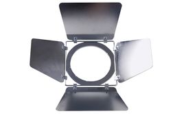 Torblende für Spot Par-Scheinwerfer schwarz, 190x190mm (A70)
