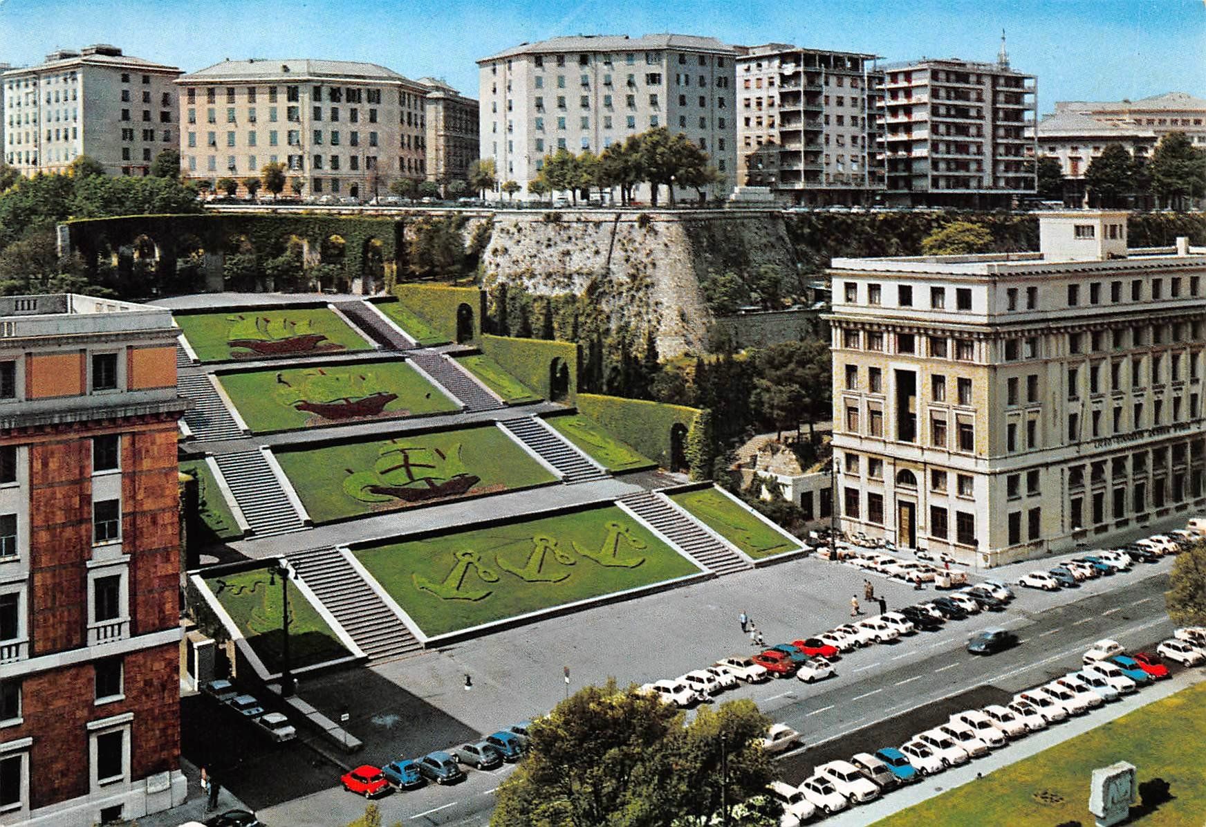 Cartoline postali: 3x Genua, Genova – Usato da Ottikon b.Kemptth. venduto da Neptun1974 2