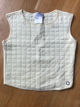 Chanel authentique, rare vintage matelassé, T36