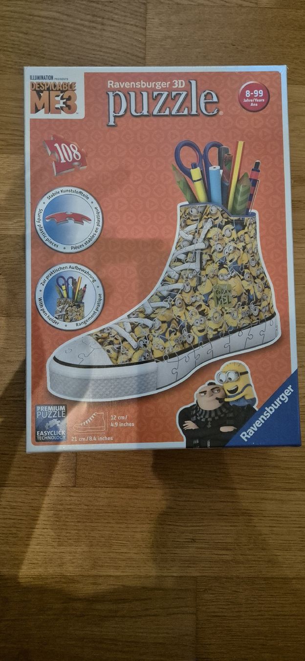 Ravensburger Puzzles: 3D Puzzle Minions – Neu und originalverpackt aus Rifferswil von Tinaa1987