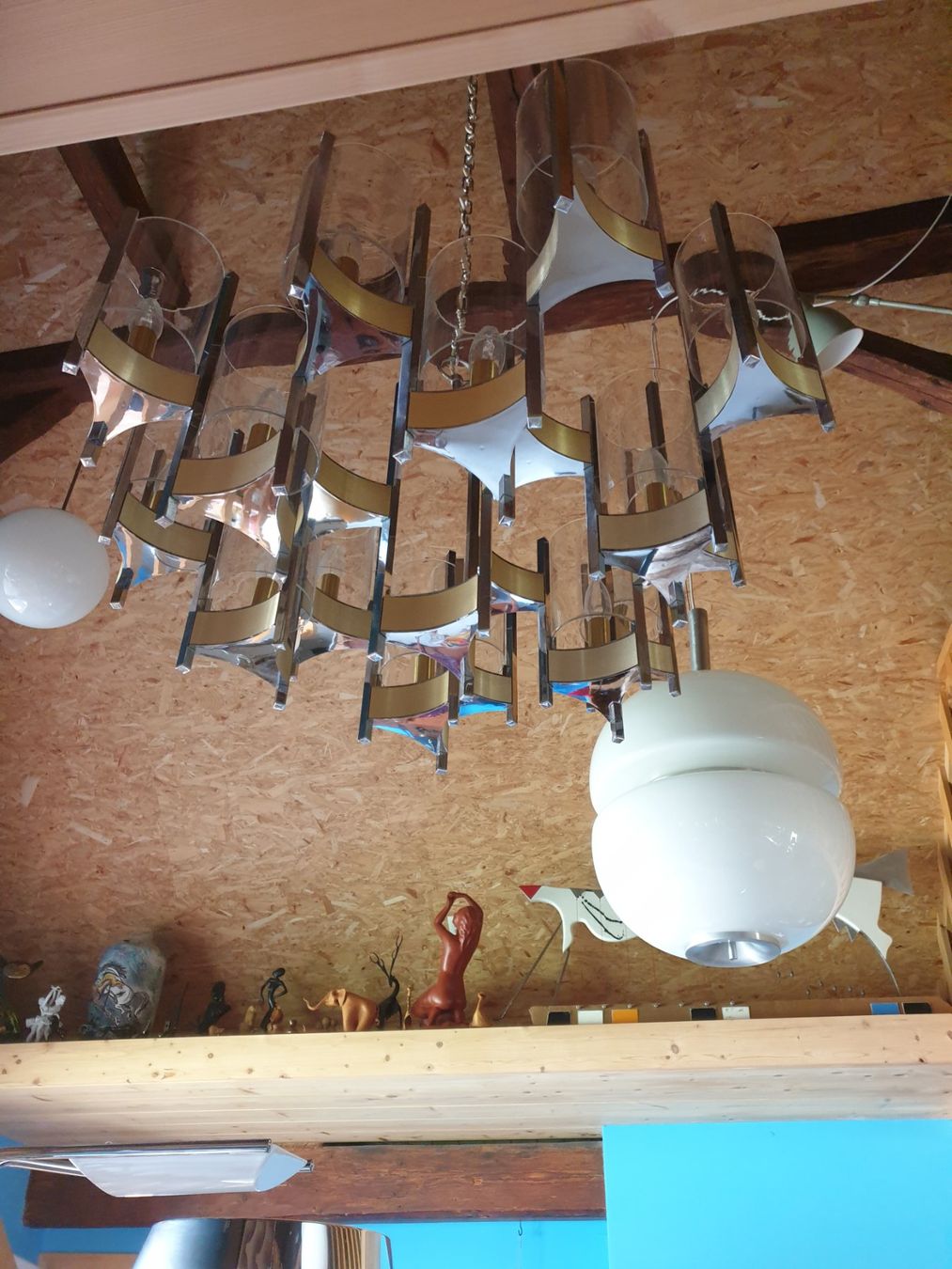 Lampadari & plafoniere: Grosse Gaetano Scolari Hurricane Leuchte – Usato da rebstein venduto da spacy73 3