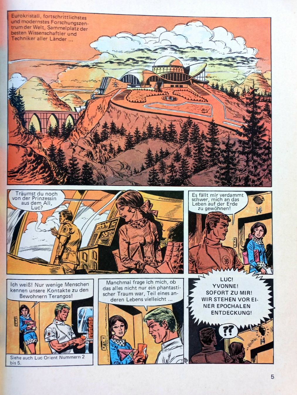 Fumetti: Comic - Luc Orient - Todesstrahlen aus dem Kosmos – Usato da Niederuzwil venduto da lubimaja 1