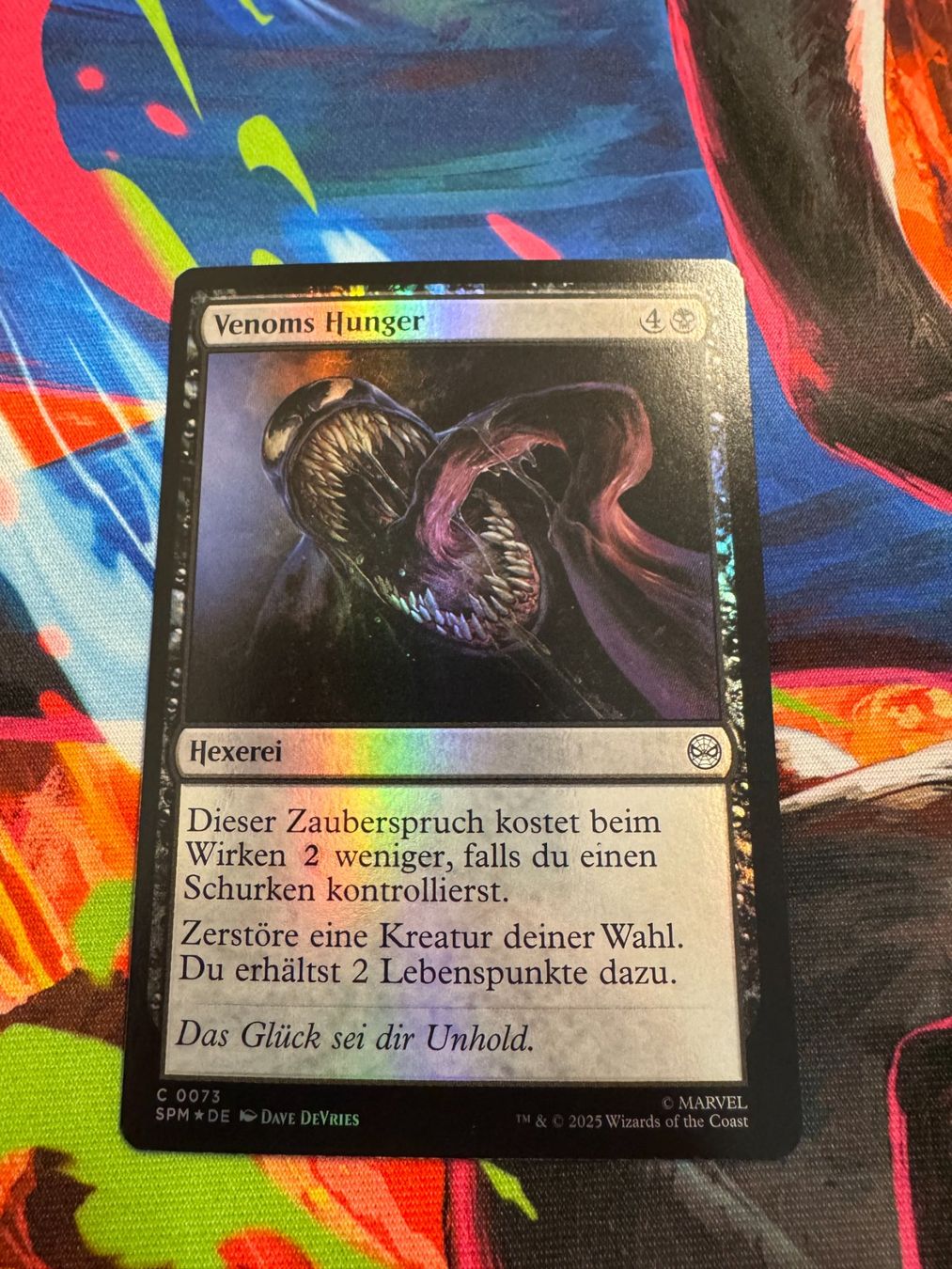 Magic The Gathering Carte collezionabili: Venoms Hunger - Foil - Marvel's Spider-Man - Magic – Nuovo (secondo la descrizione) da Bülach venduto da Pfrenzel