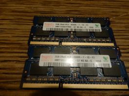 2GB DDR3 RAM Riegel von Hynix 2Stk. gebraucht