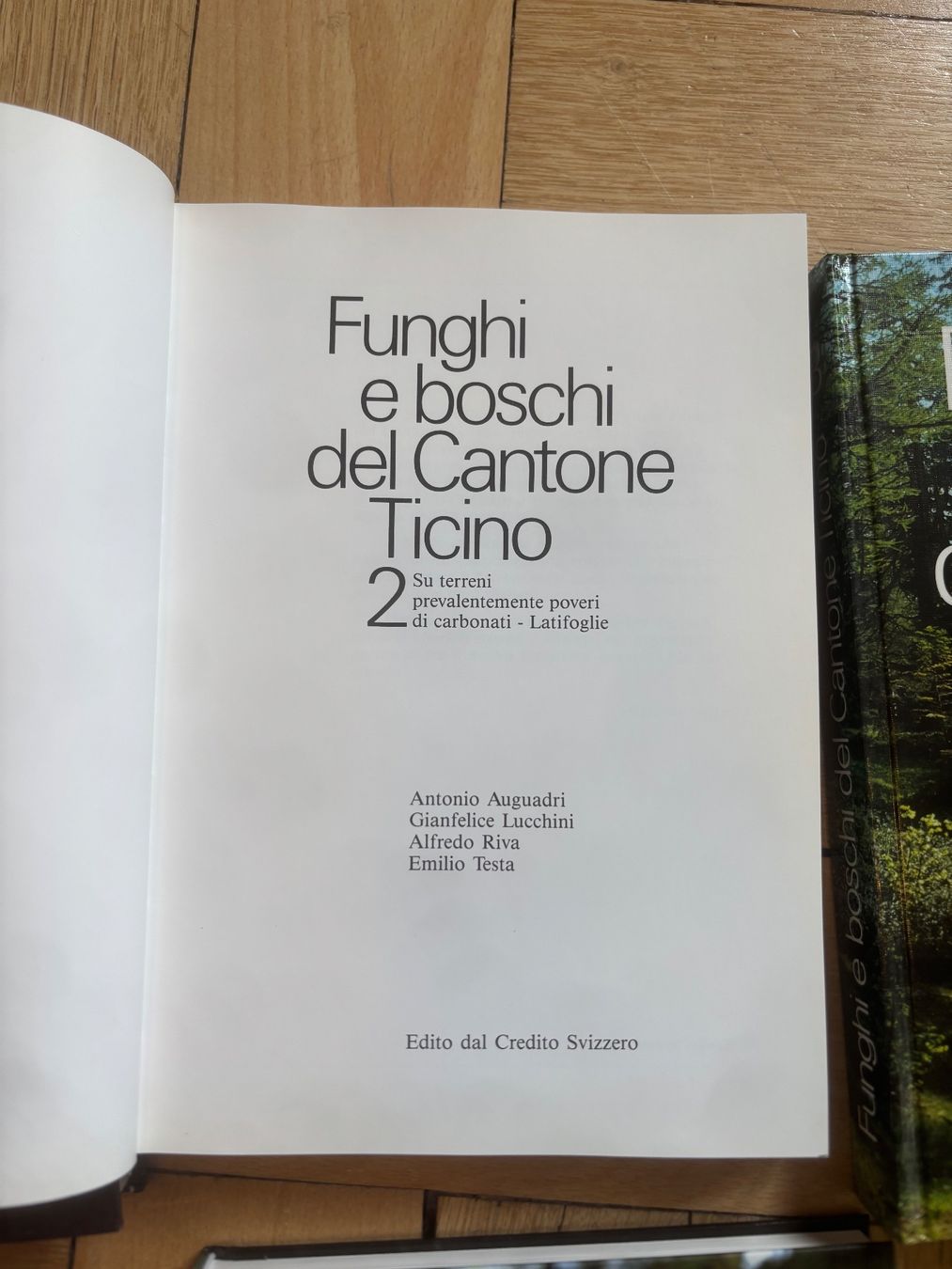 Livres: Funghi e boschi del Cantone Ticino Band 1-5 – D'occasion à Zürich par WWehrle 2