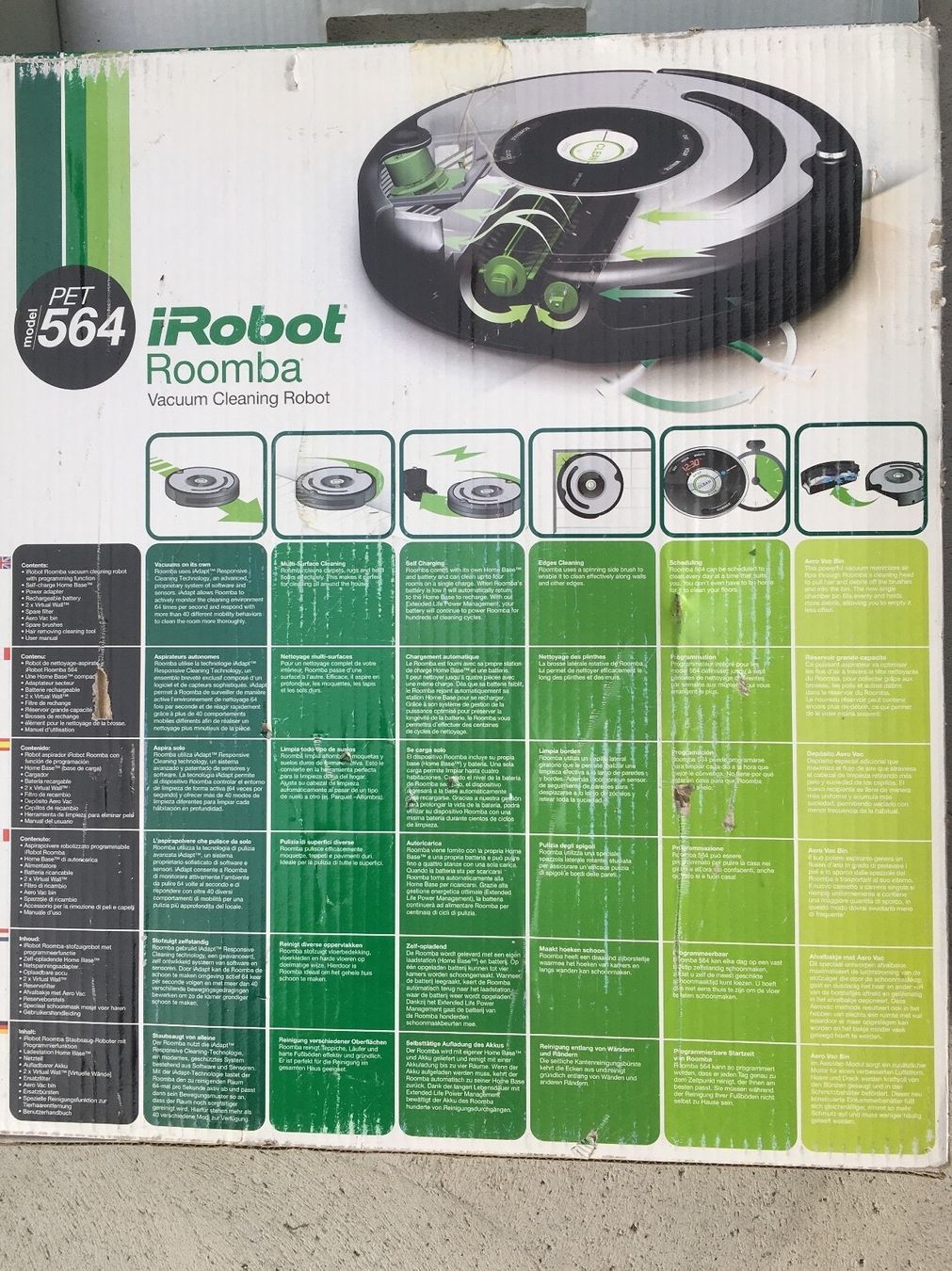 Irobot Staubsauger & Zubehör: iRobot Roomba Staubsauger PET 564 – Gebraucht aus Kleindietwil von  3