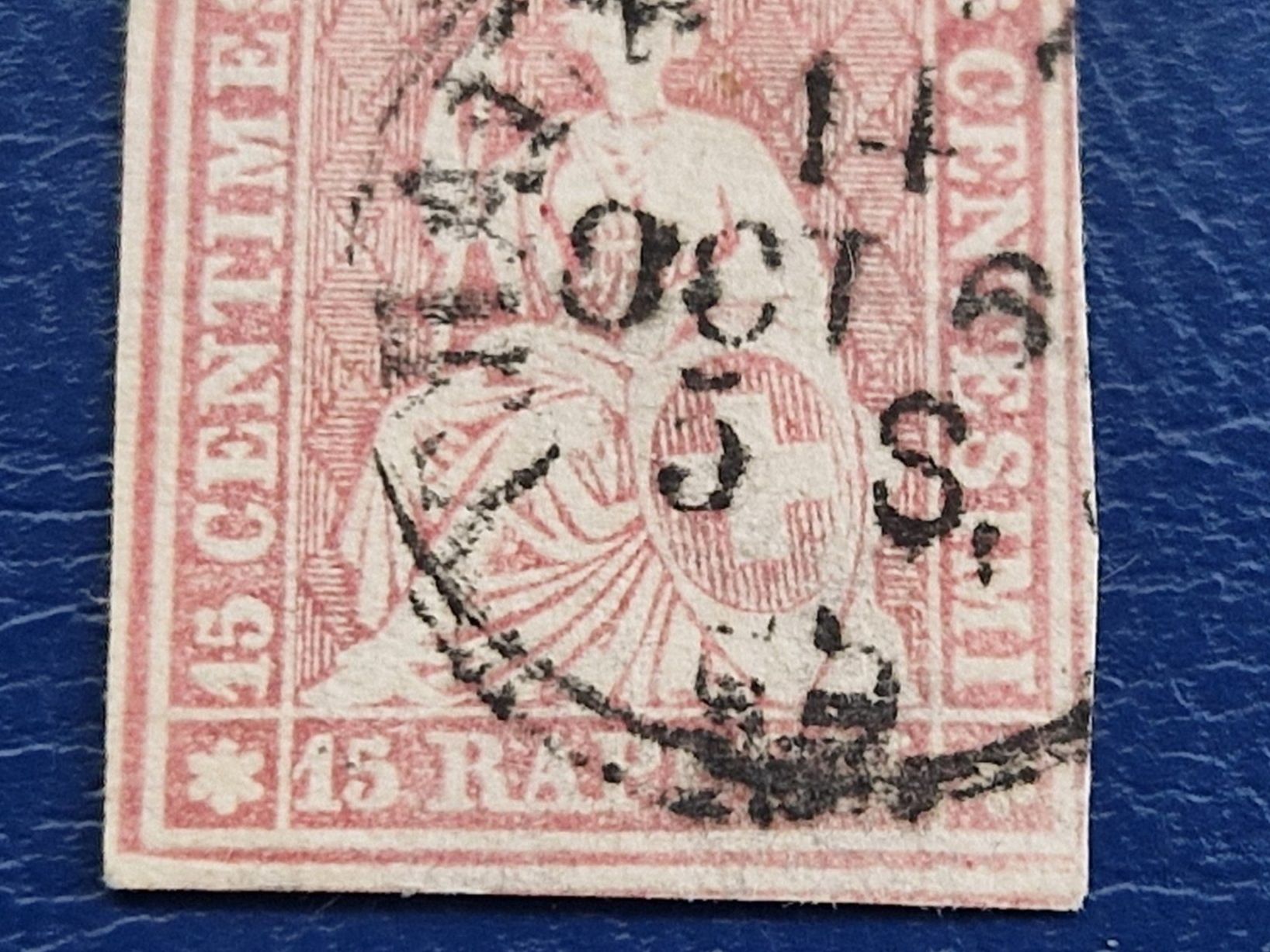 Alle Briefmarken: Strubel 24D, ab 1.- – Gebraucht aus Burgdorf von Glossy01 2
