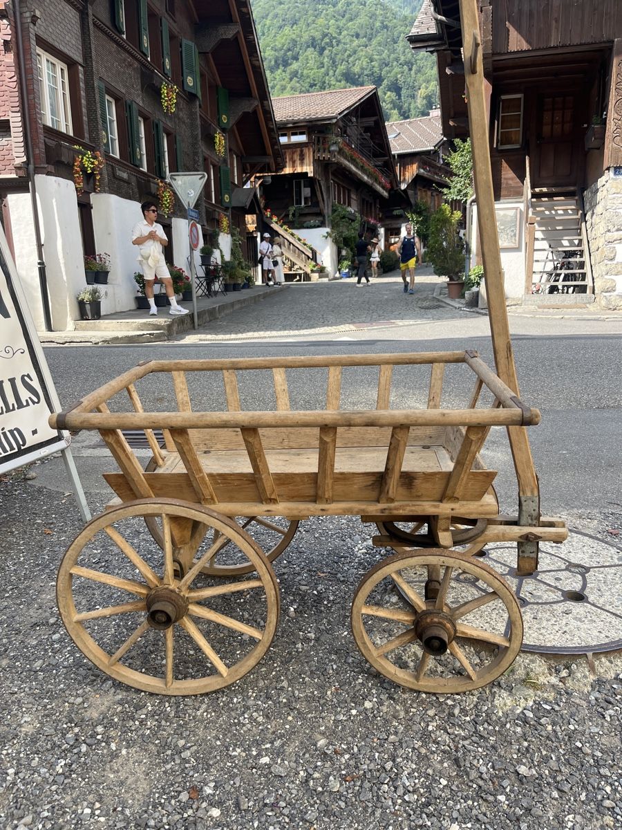 Brouettes: Antiker Holz-Leiterwagen  – D'occasion à Brienz BE par hey_z9vg