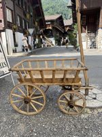 Antiker Holz-Leiterwagen 