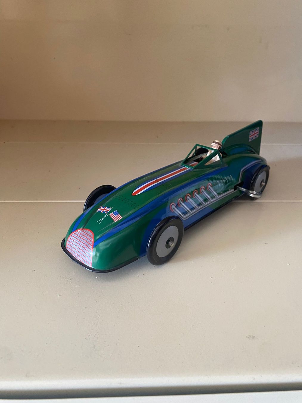 Modellini d'auto: Vintage "LAND SPEED RECORD CAR" Blechspielzeug – Usato da Basel venduto da lba_g76z 4