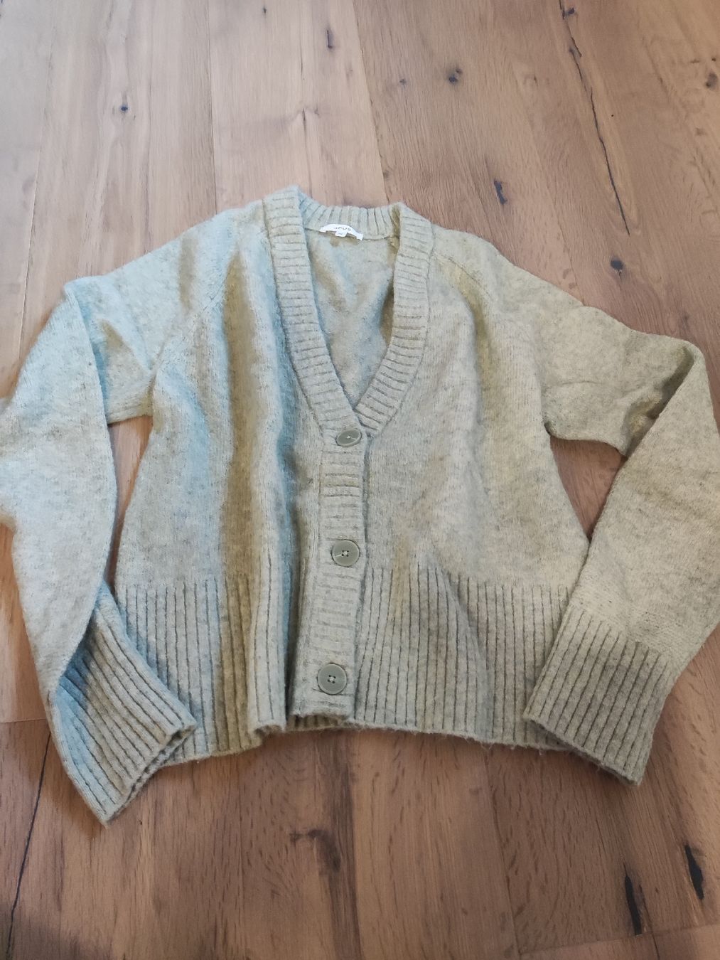 Opus Pullover & Sweatshirts: Opus Strickjacke Dassi, Gr. 36, hellgrün, Top Zustand! – Gebraucht aus Mörschwil von nemo1975