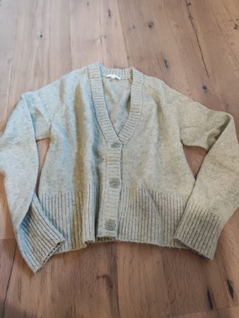 Opus Strickjacke Dassi, Gr. 36, hellgrün, Top Zustand!