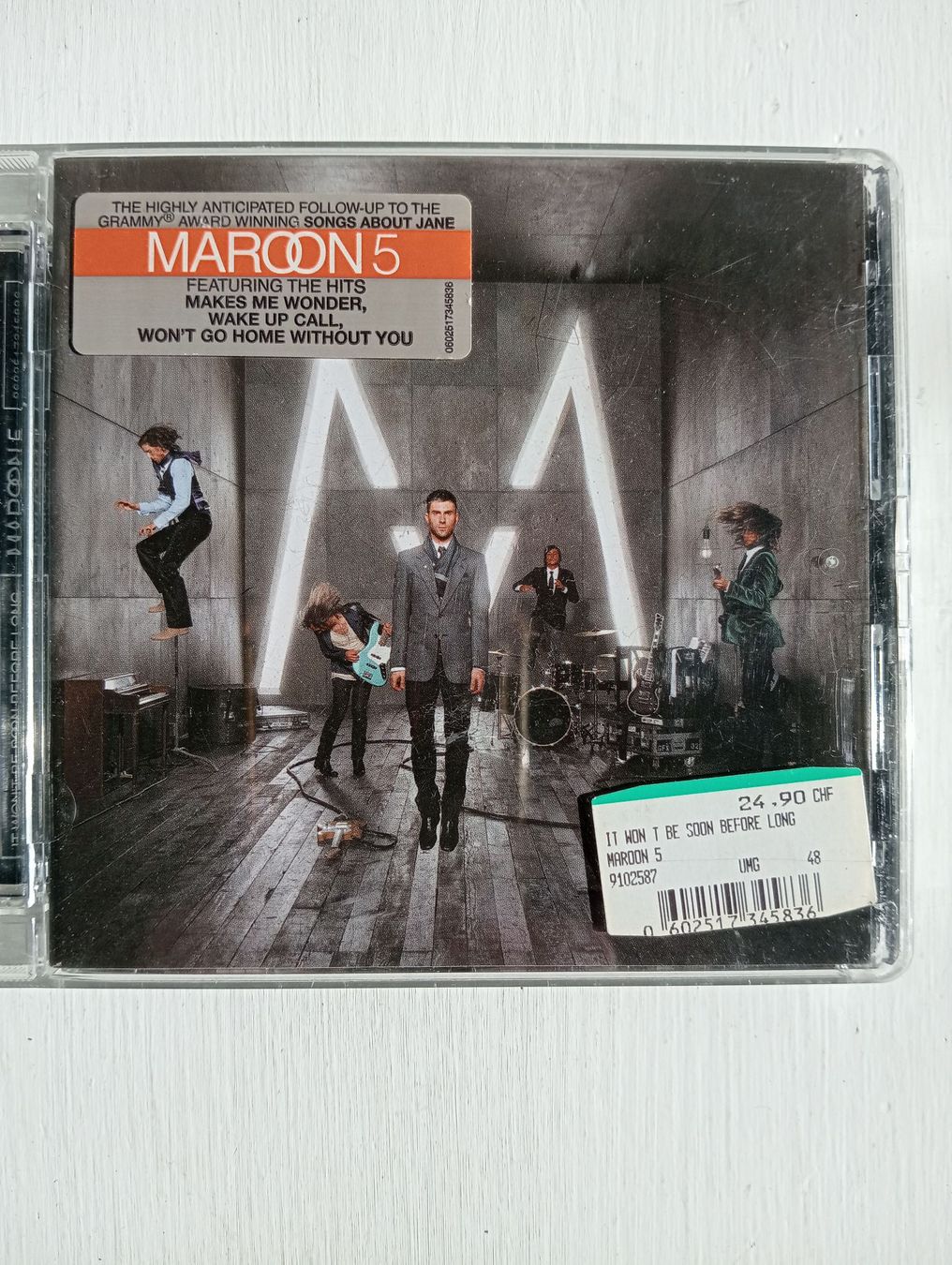 CD: Maroon 5 - It Won't Be Soon Before Long CD - Top Hits – Usato da Allschwil venduto da Evgeniia78