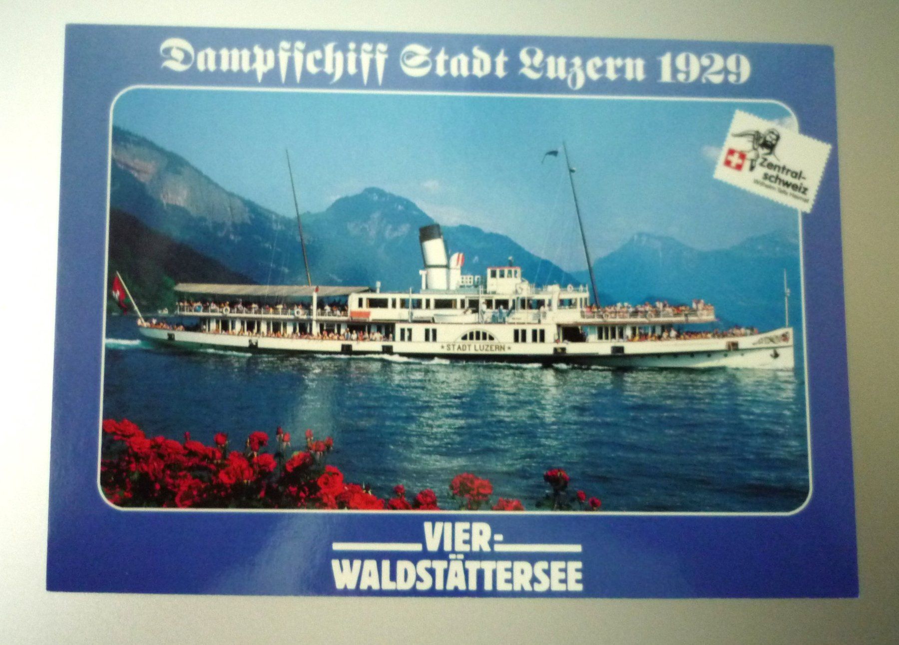 Cartoline postali: DS Stadt Luzern (Ansichtskarte) – Nuovo e nell'imballaggio originale da Rafz venduto da Sonnenblume305