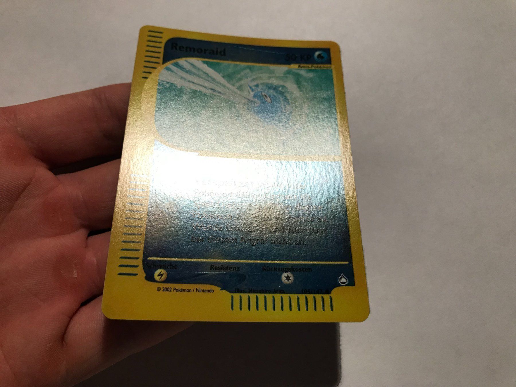 Cartes à collectionner: Remoraid reverse holo Aquapolis – Neuf (Voir description) à Hagendorn par Pokecollectorch 5