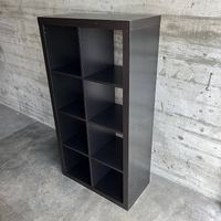 Étagère Ikea Kallax, brun-noir