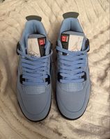 Nike Air Jordan 4 University Blue Sneaker neuwertig