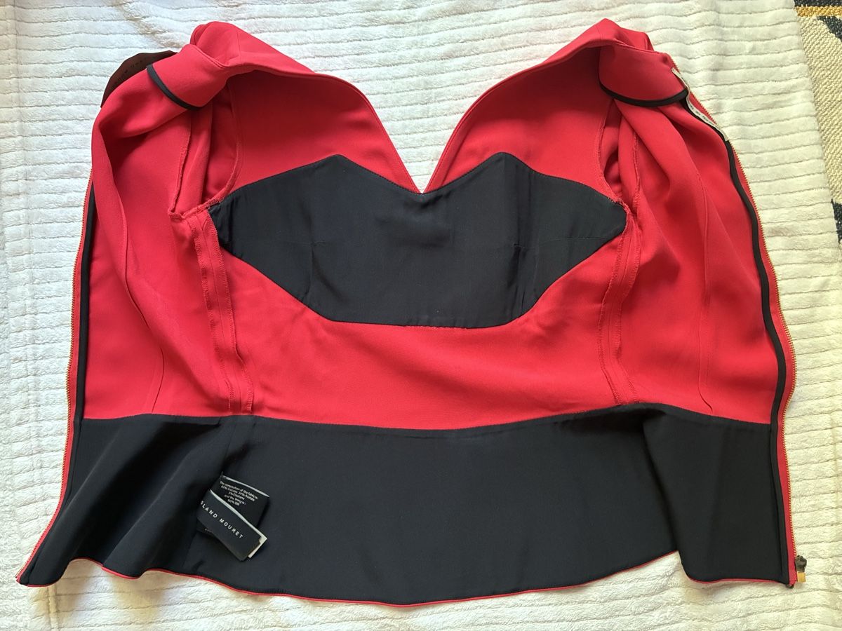 Camicette: Roland Mouret structured blouse - EU32-34 – Usato da Lucens venduto da metaD 6