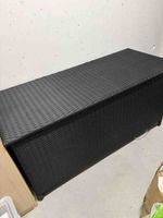 Gartenbox Aufbewahrungsbox schwarz (wie neu)
