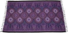 XL Sarong Lunghi Pareo, 190cm, Viskose Tuch, Schal Umhang