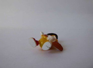 Statuette: Comic Figur Franzose mit Baguette, 4,5cm – Usato da Turbenthal venduto da Panau 1