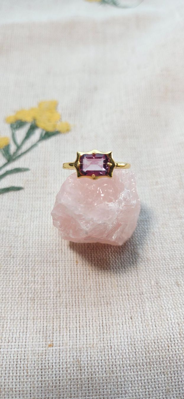 Anelli: NEW - S925 Amethyst Ring (Adjustable) – Nuovo (secondo la descrizione) da Zürich venduto da cin_wcf6 2