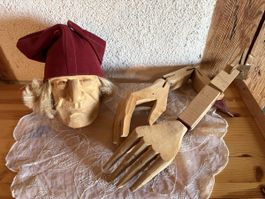 Holzkopf Mann