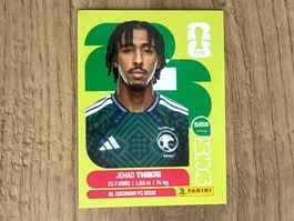 Panini Sticker FIFA WM 2026 Jehad Thikri KSA 6