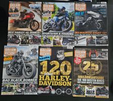 18 Zeitschriften " DREAM MACHINES " von 2022 bis 2025