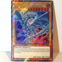 Yugioh Blauäugiger Weißer Drache V2 Platinum Secret Ra