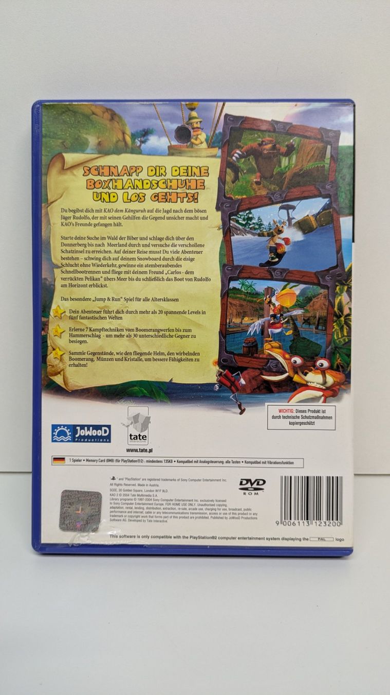 Giochi: Kao The Kangaroo Round 2 - PlayStation 2 – Usato da Menziken venduto da mame18 2