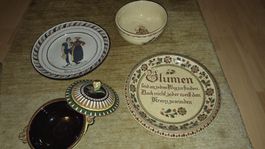Keramik Vintage Sets Diverse ua.Aebi Hasle