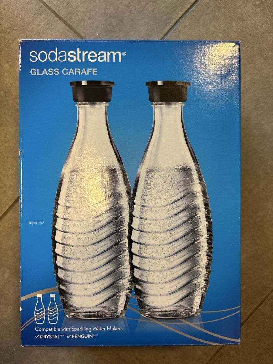 Sodastream Altro per la casa: SodaStream Glass Carafe 2er Set neu – Nuovo (secondo la descrizione) da Utzigen venduto da melibu10