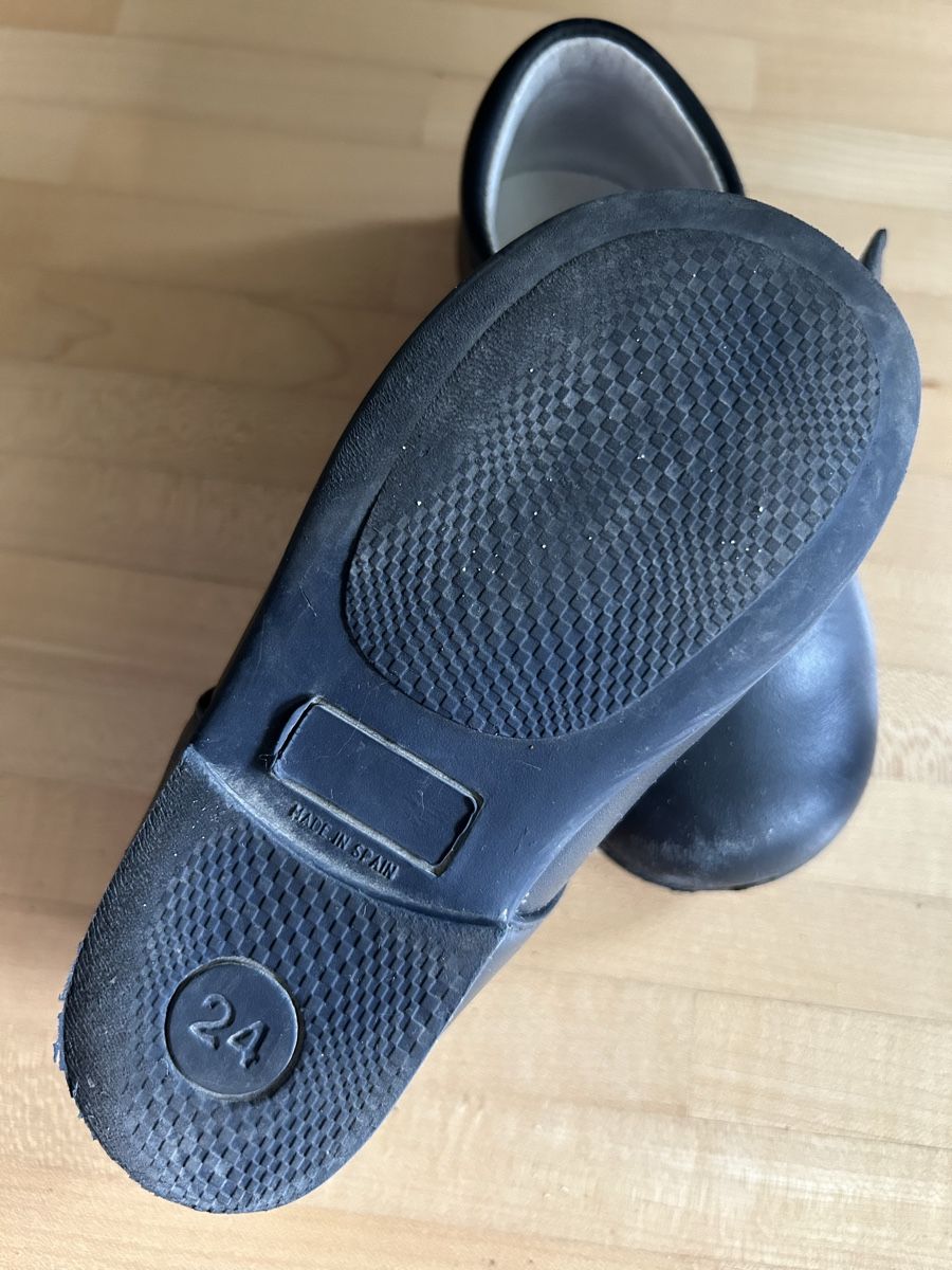 Scarpe per ragazze: Super Cute navy Leather Mary Janes - Size 24 – Usato da Maur venduto da SaraYannick 3