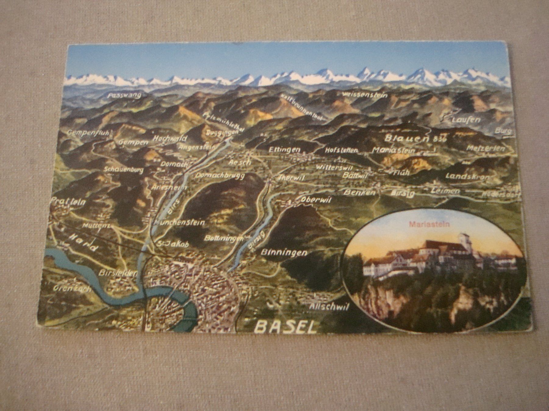 Cartoline postali: AK - Basel – Usato da Neuenegg venduto da flohcante