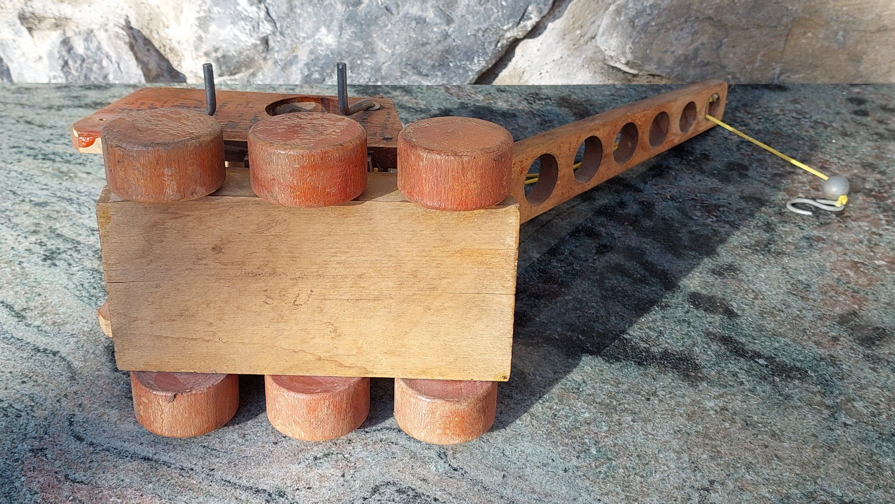 Giocattoli: Vintage Holzkran Spielzeug – Usato da Muri b. Bern venduto da Spassholz 3