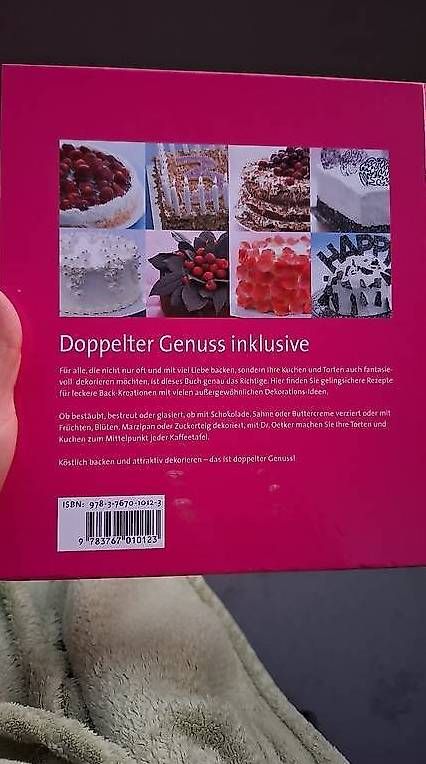 Livres: Torten backen & dekorieren - Backbuch – Neuf (Voir description) à Aefligen par helinae90 1