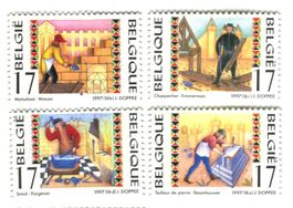 Briefmarken "Berufe". Belgien.