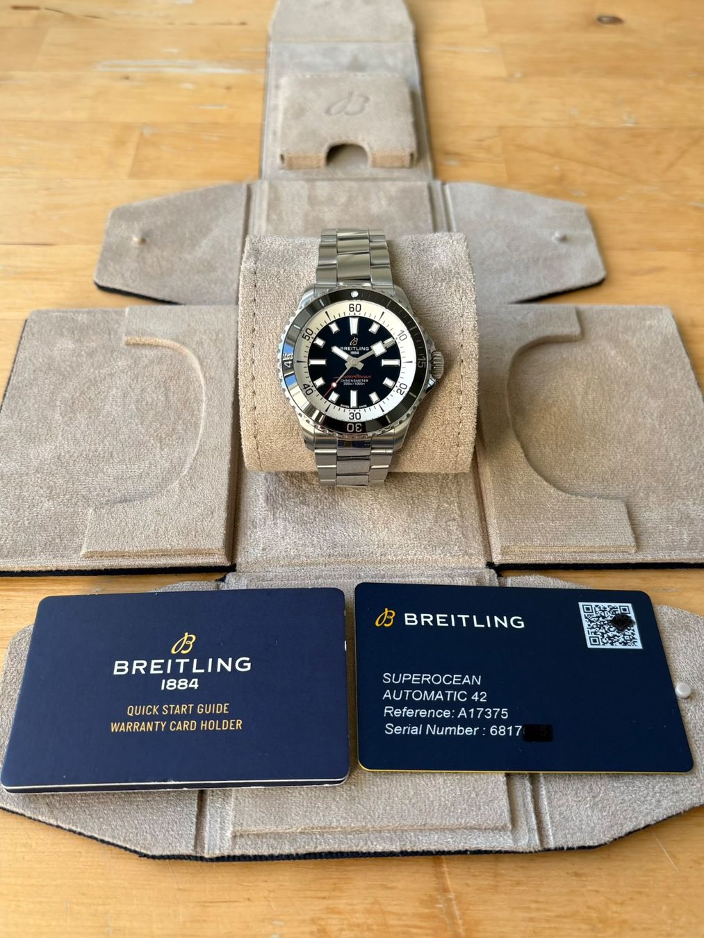 Breitling Orologi: Breitling Superocean Automatic 42 Fullset mit Garantie – Usato da Birsfelden venduto da Mynos 4