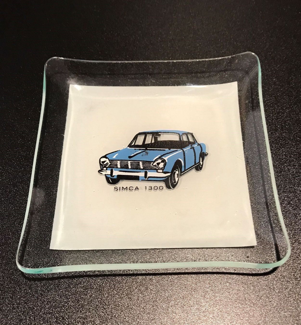 Bicchieri: Antikes Glasschälchen, Simca 1300 – Nuovo (secondo la descrizione) da Einsiedeln venduto da artgallery59