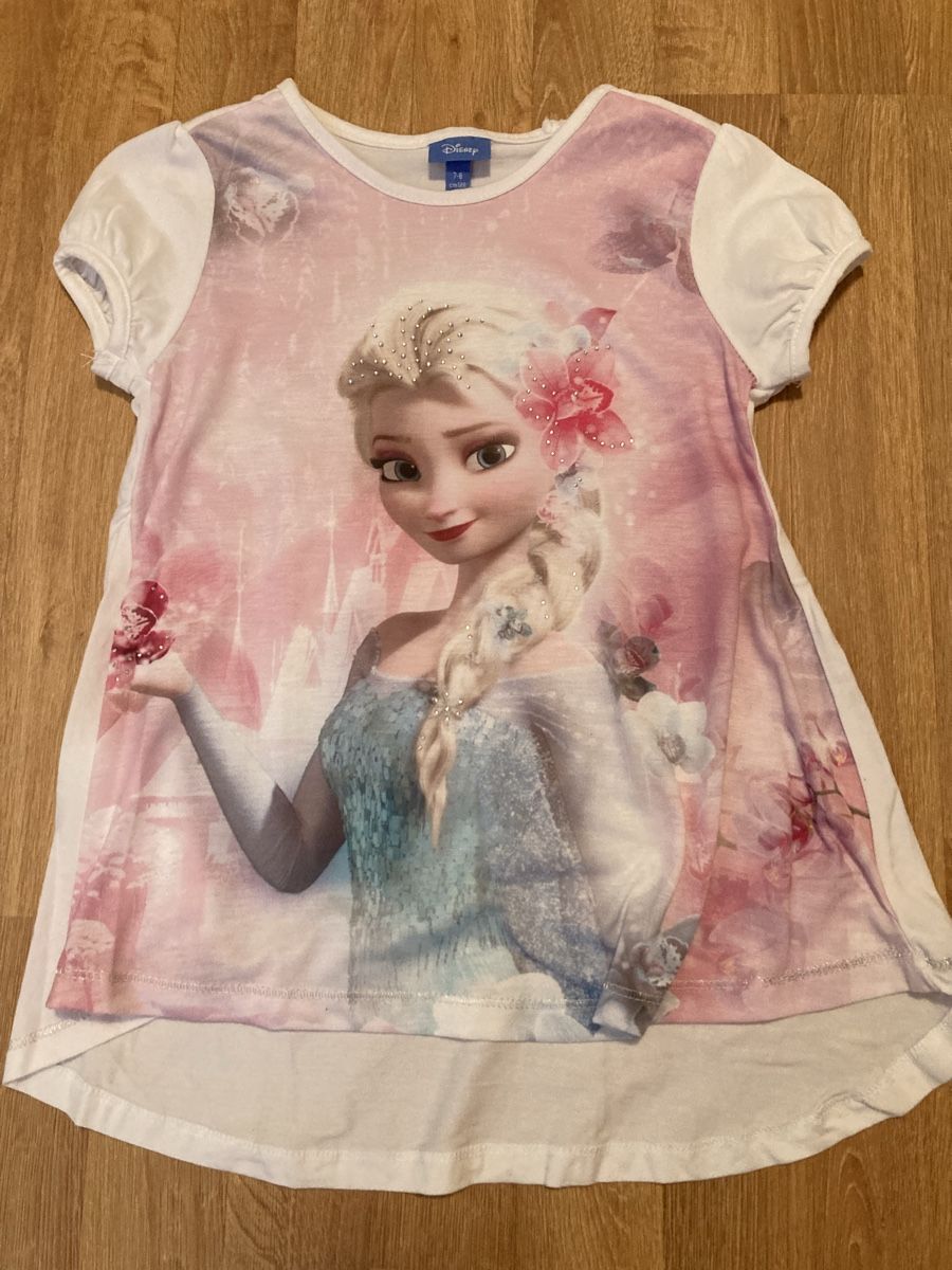 Camicette, T-shirt & Top: Elsa Mädchen Shirt Gr.128 – Usato da Emmenbrücke venduto da JJ_89
