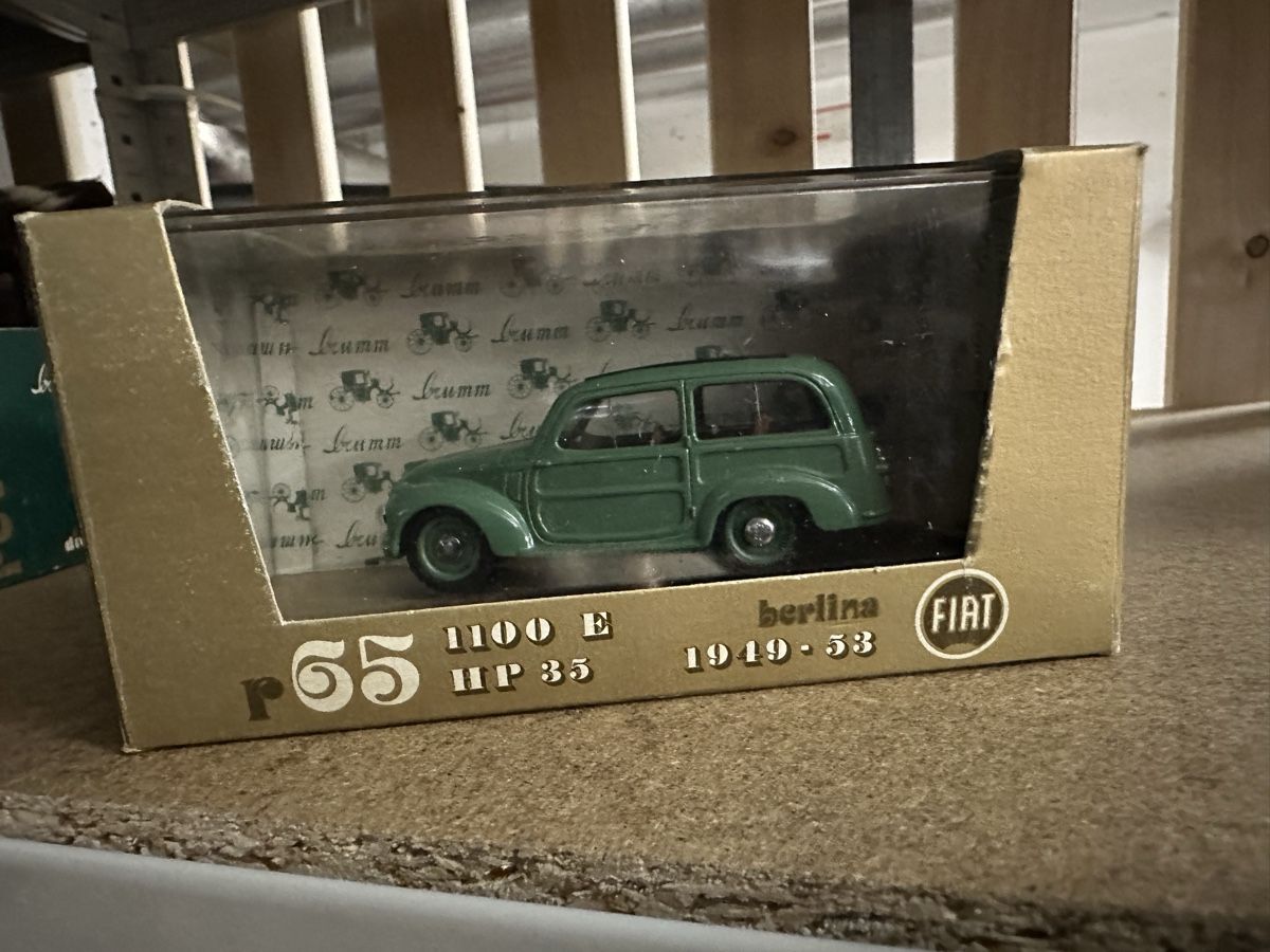 Fiat Modellini d'auto: Fiat 1100 E Modellauto Berlinetta OVP – Nuovo e nell'imballaggio originale da Zürich venduto da ner_j6xn 1